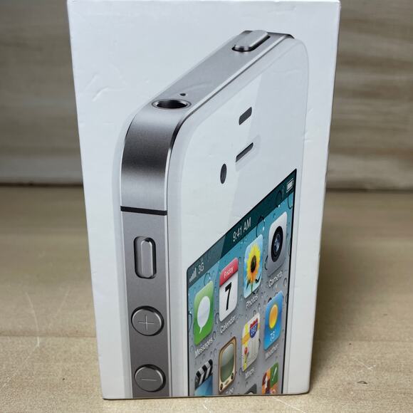 Apple iPhone4s a1387 16 GB White Unlocked Reset boxed Model MD277LL/A cell phone - Picture 6 of 16